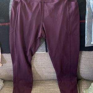 Victoria's Secret Purple Athletic Leggings